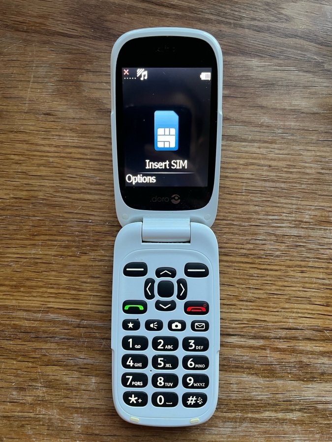 Doro 6531 telefon med laddstation