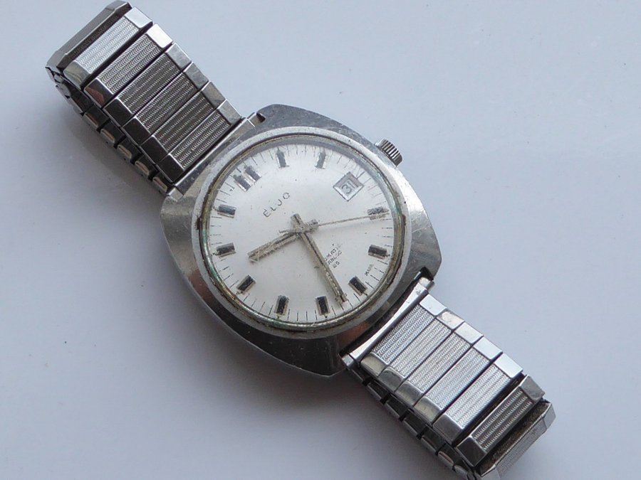 Eljo automatic 25 jewels armbandsur swiss made