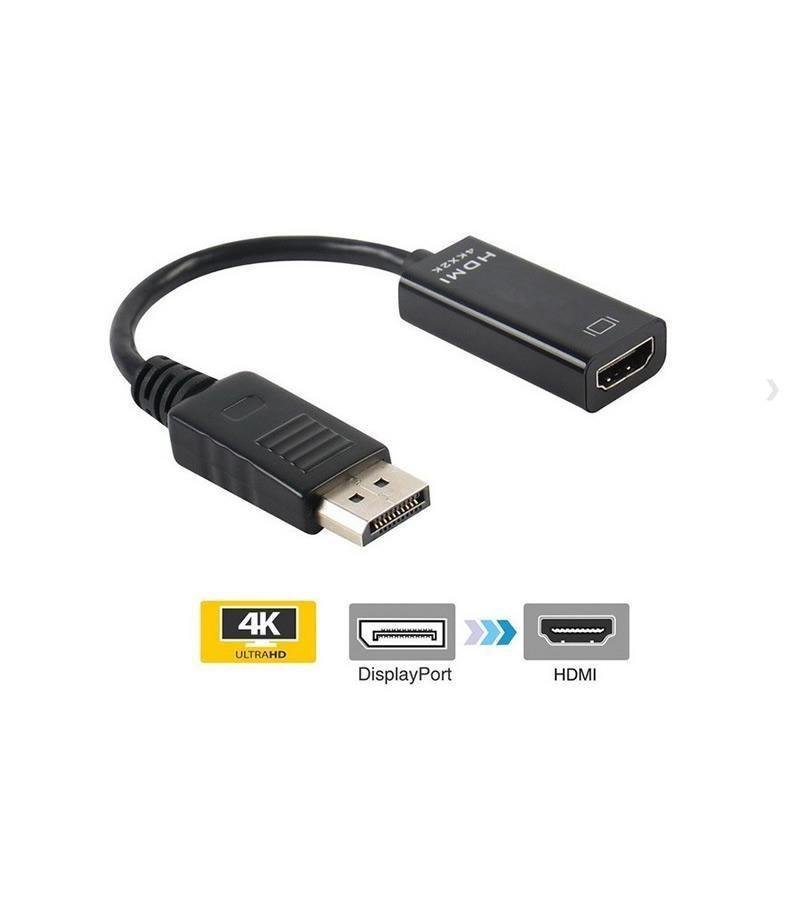 4k DisplayPort till HDMI-adapter