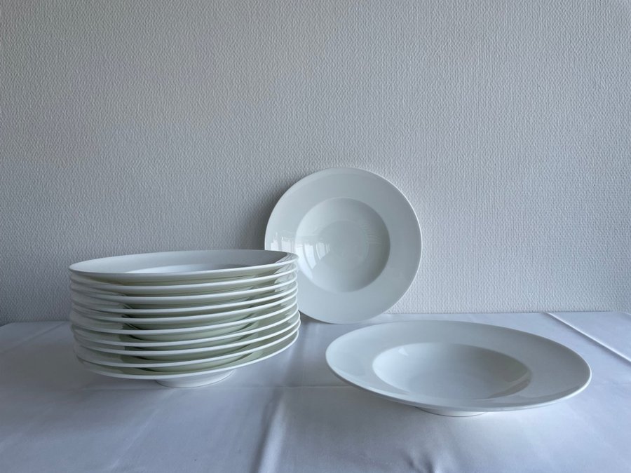 Rosenthal “Jade” Bone White China 29 cm djup tallrik