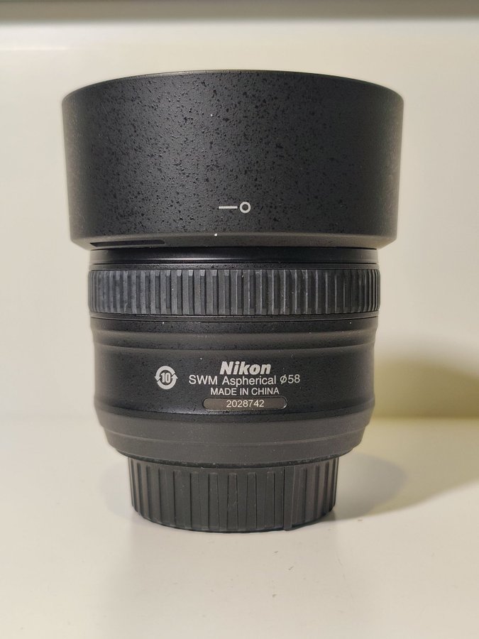 Nikon AF-S Nikkor 50mm f1.8 G