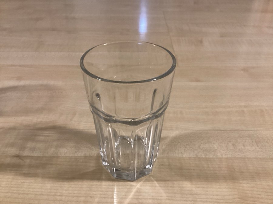 6 Stycken glas från IKEA, modell Pokal, 14 cm höga