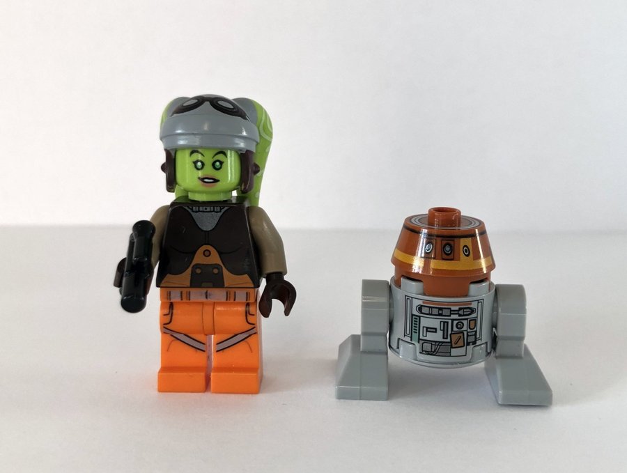 LEGO Minifigures, Star Wars Rebels, Hera Syndulla och Astromech Droid, C1-10P