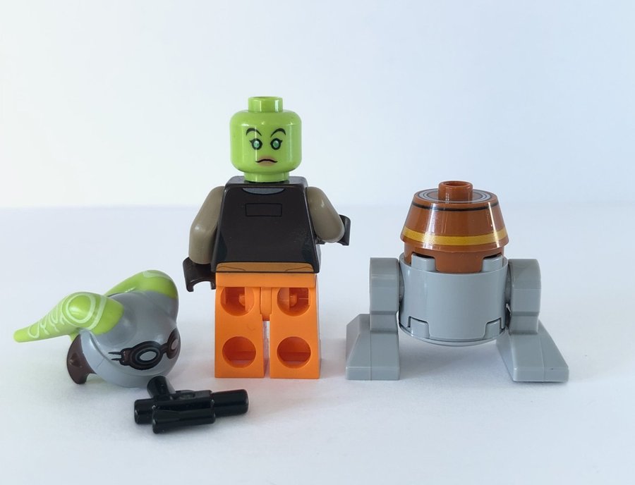 LEGO Minifigures, Star Wars Rebels, Hera Syndulla och Astromech Droid, C1-10P