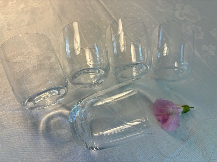 Kosta Boda Line selterglas dricksglas kristall vintage