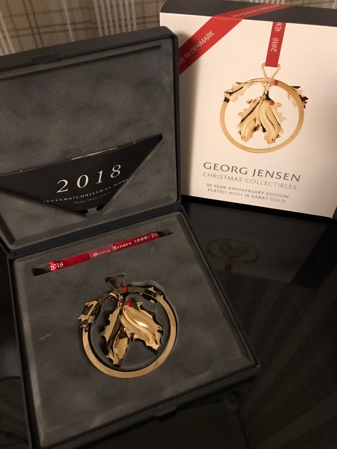 Georg Jensen juleuro specialutgåva 2018 1988