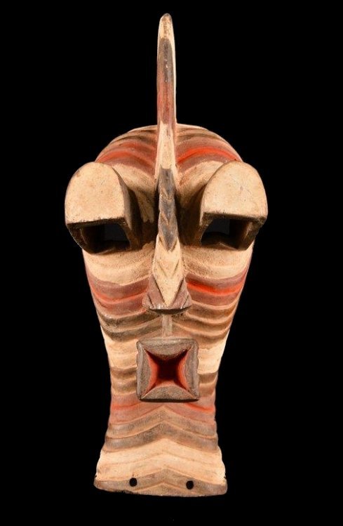 Afrikansk Songye-Kongo mask