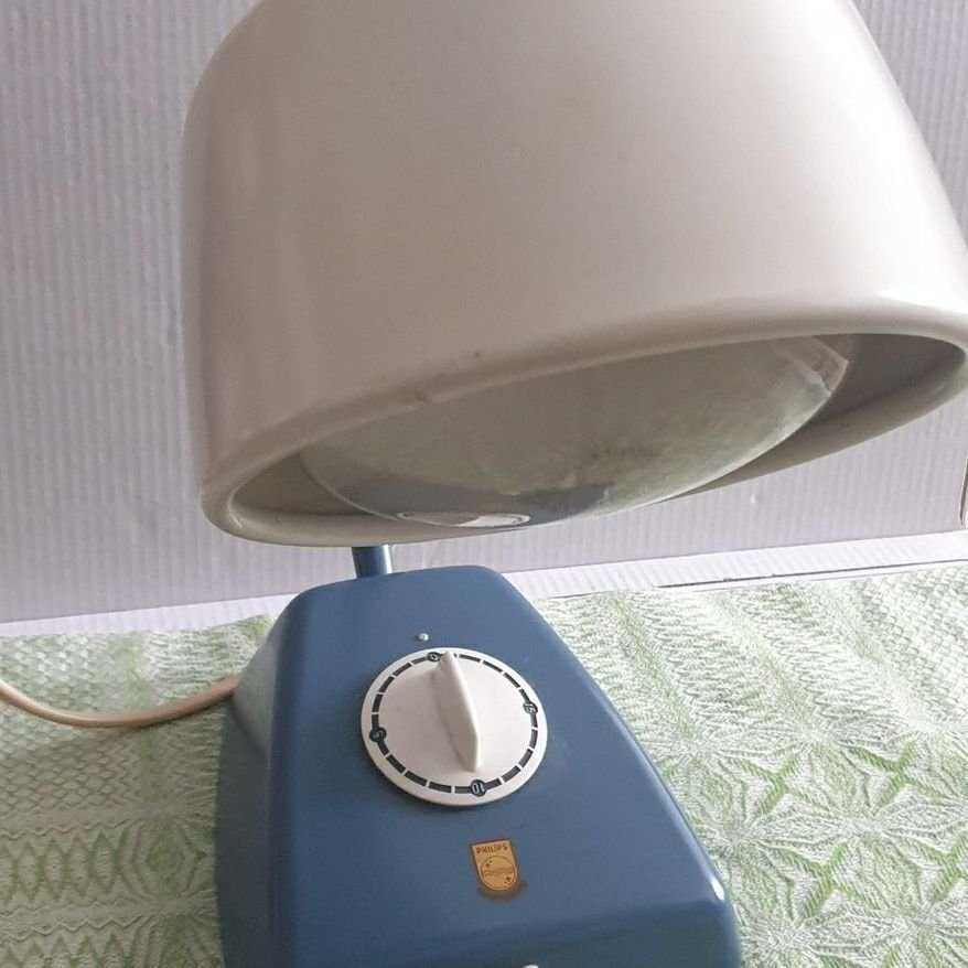 Vintage/retro solar lamp, Philips 1960s, quartz lamp