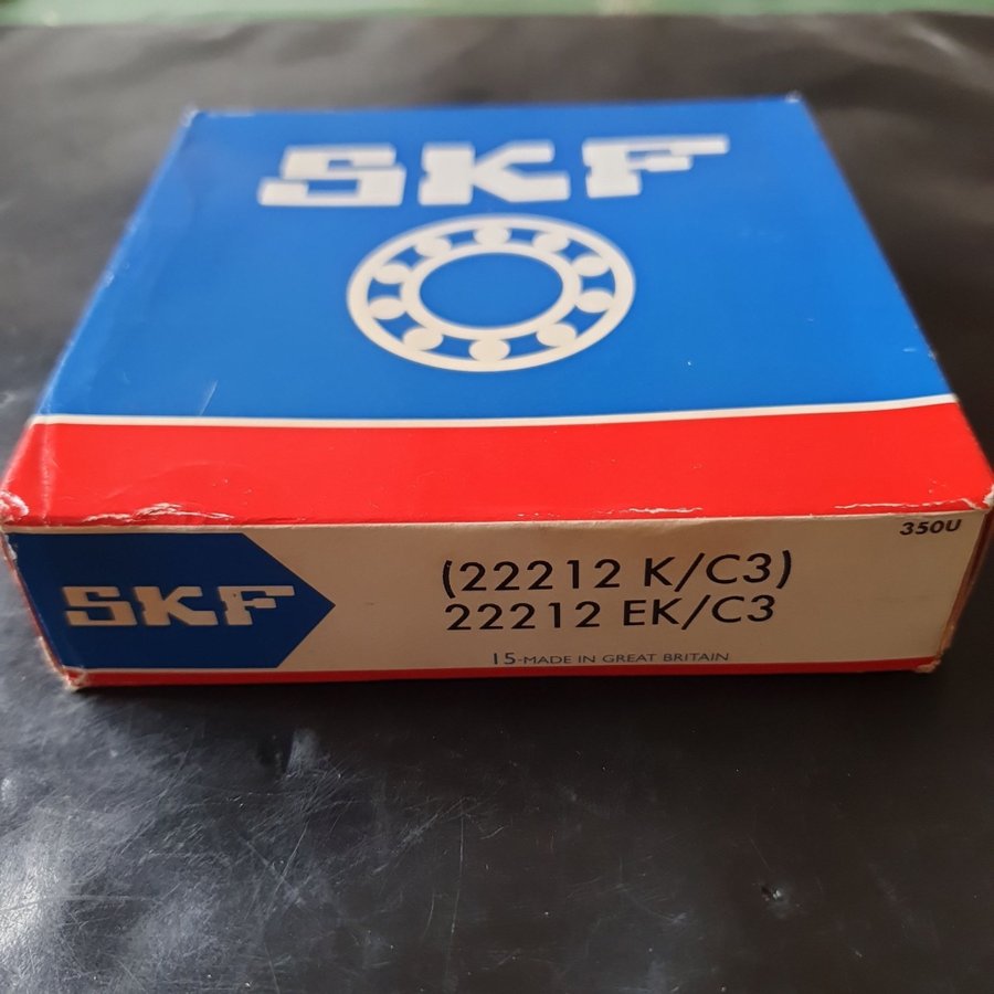 4 st SKF 22212EK/C3 sfäriskt rullager