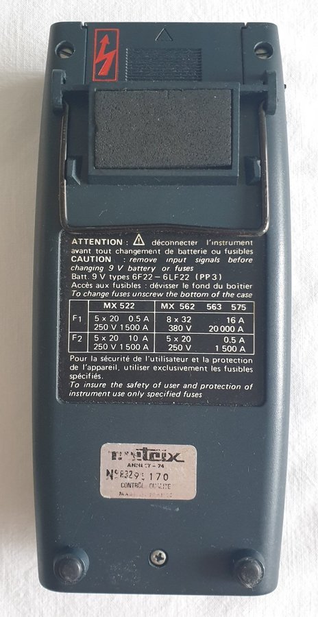 Metrix MX 563 Multimeter