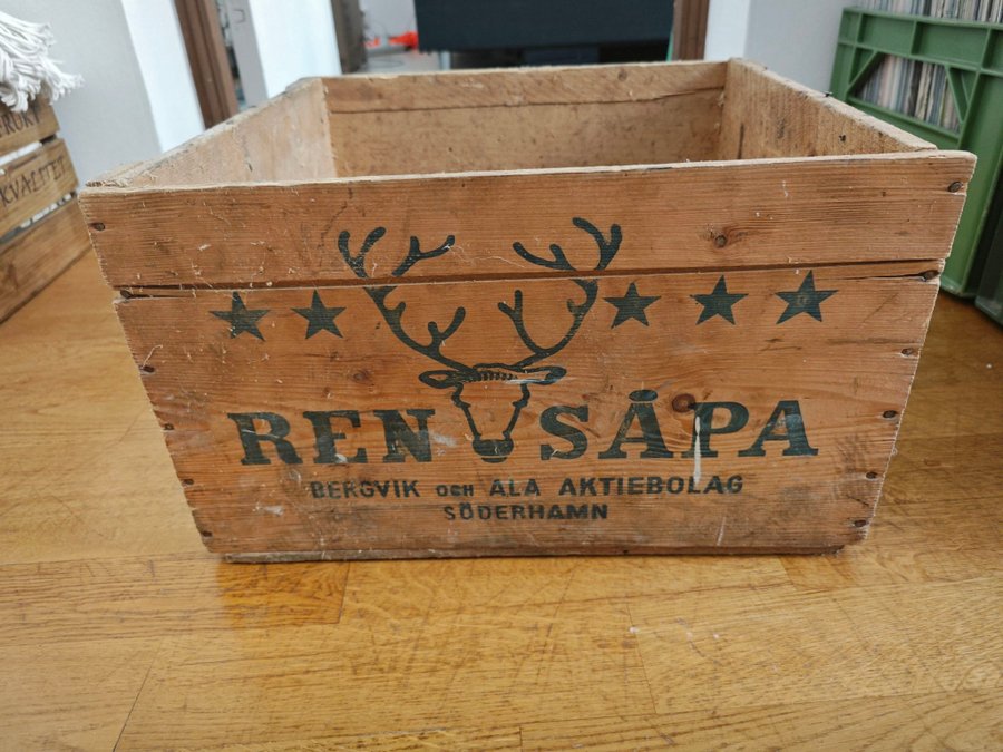 Ren såpa - Trälåda