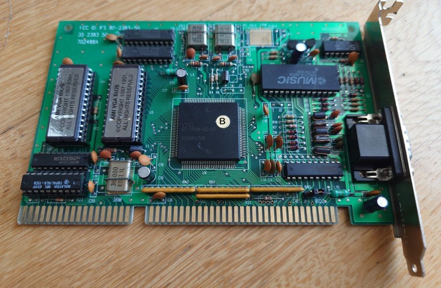 VTCL VGA ISA Card