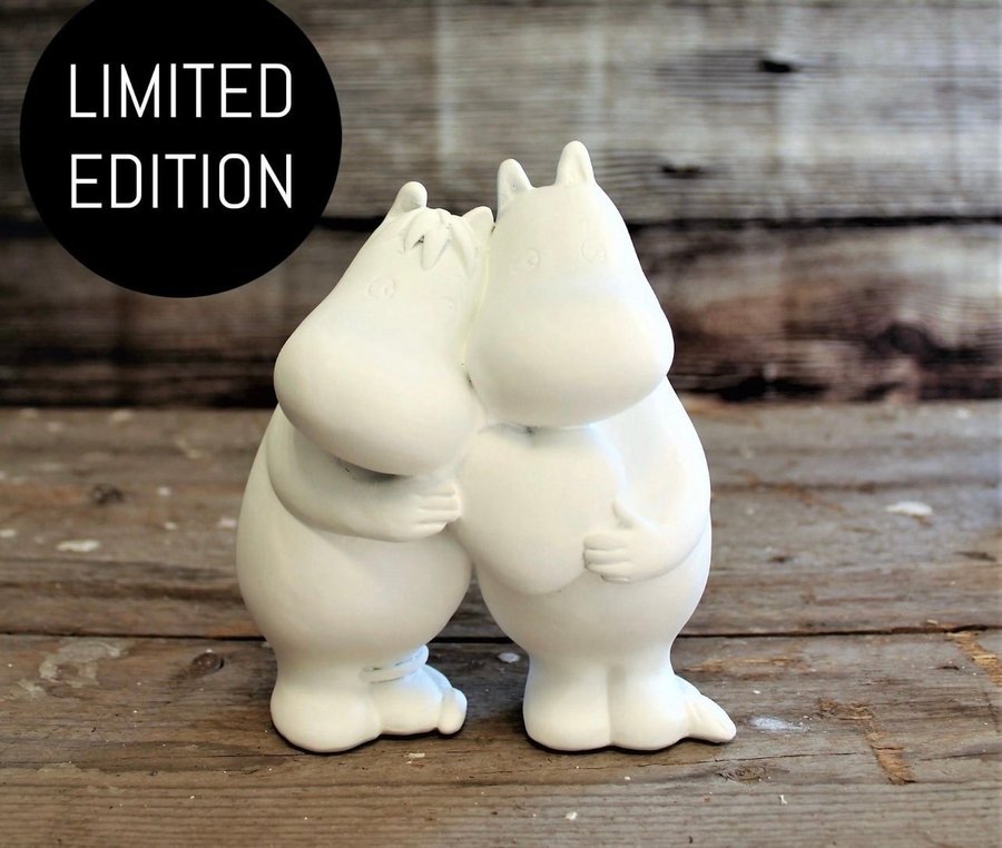 Moomin Figurin, Polystone Limited edition True love Mumin julklapp samlare