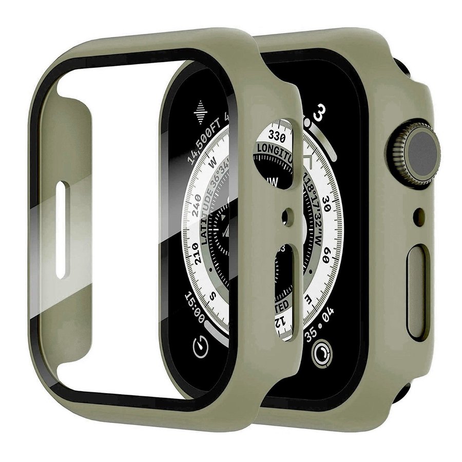 Apple Watch Cover 45mm - Skydd till Apple Watch (KHAKI)