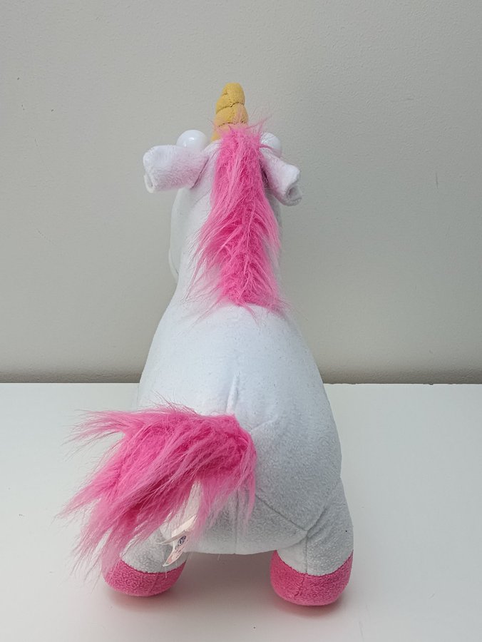 Fluffy 'Despicable me 3' gosedjur i bra skick! ~30cm