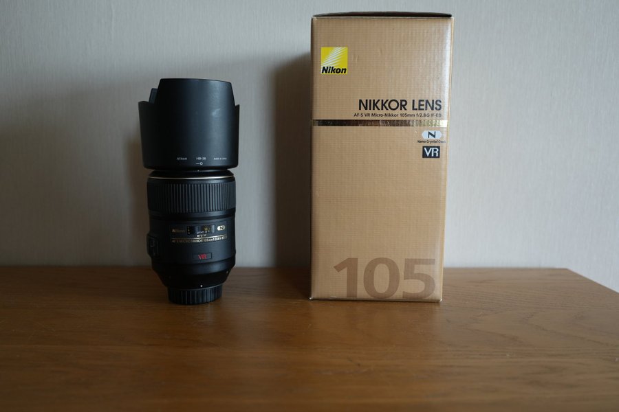 Nikon AF-S VR Micro-Nikkor 105mm f/28G IF-ED Objektiv