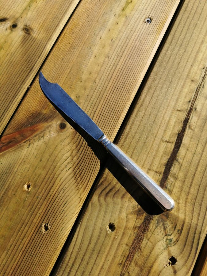 Silverbestick Ostkniv Gammal