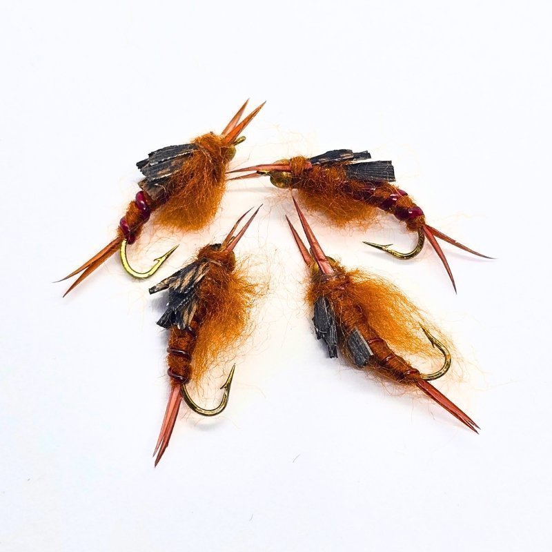 STONEFLY BROWN #12 - 4 st