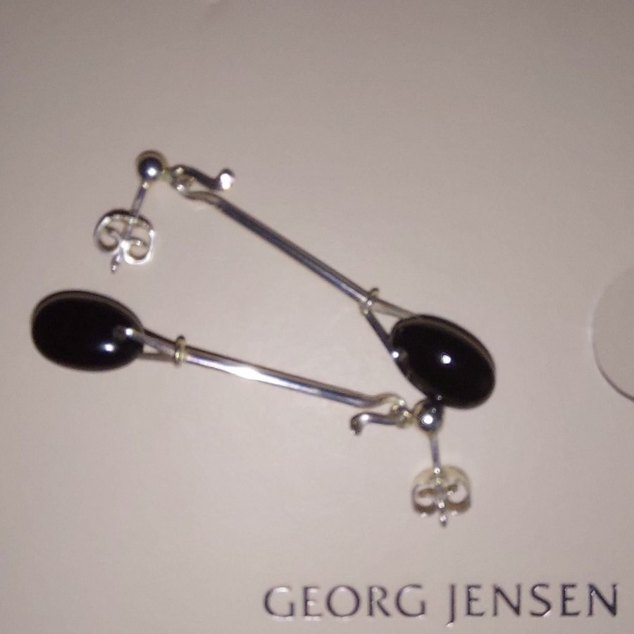 Georg Jensen 925er Dew Drop Ohrringe