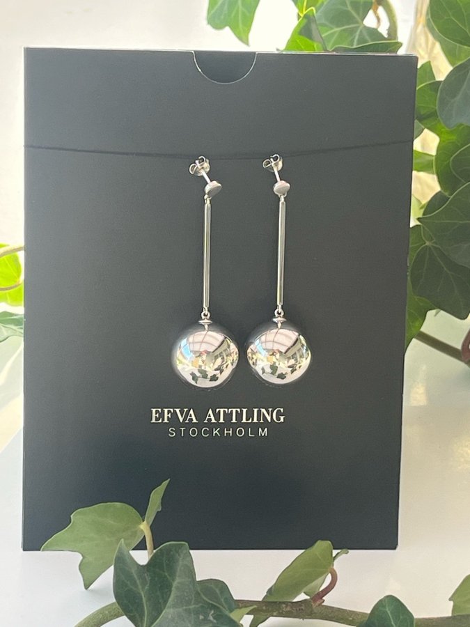 Efva Attling BALLS Long Earrings silver 925