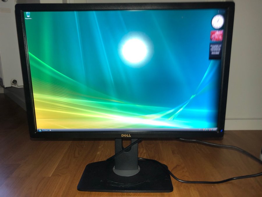 Dell UltraSharp U2412M Svart 24" IPS-skärm