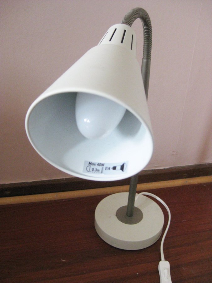 Retro IKEA KVART B0603 Arbetslampa Bordslampa Design Marianne och Knut Hogberg