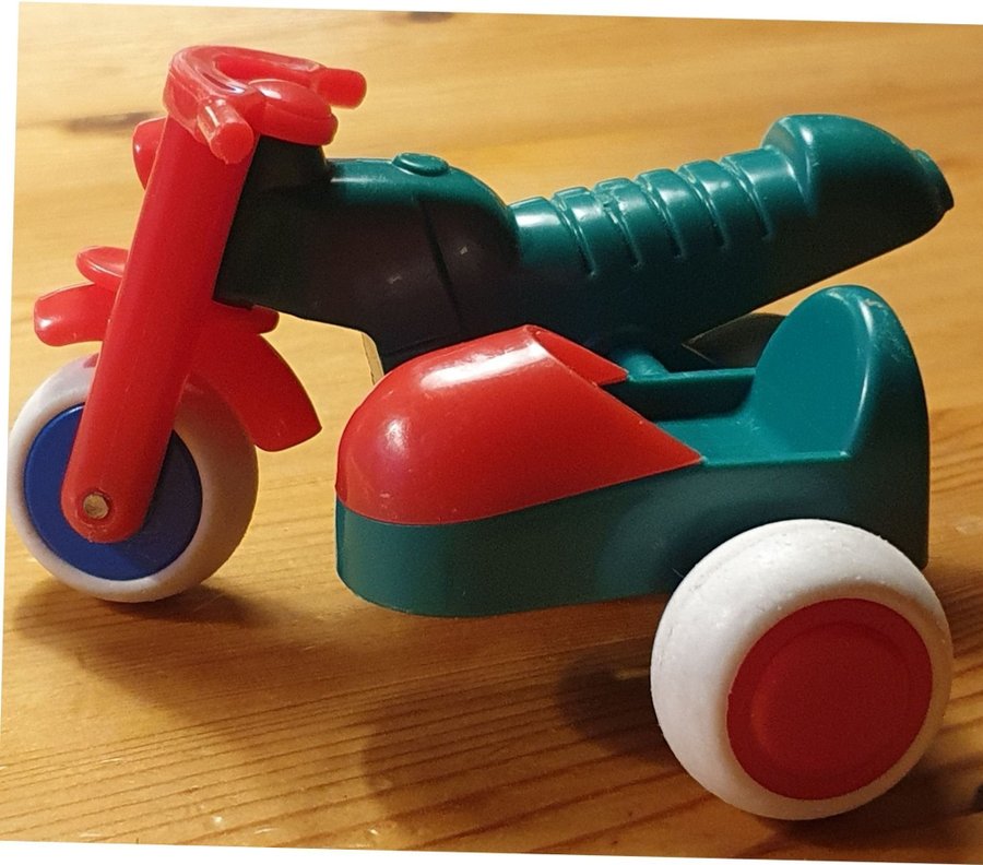 Viking Toys Motorcykel med Sidovagn