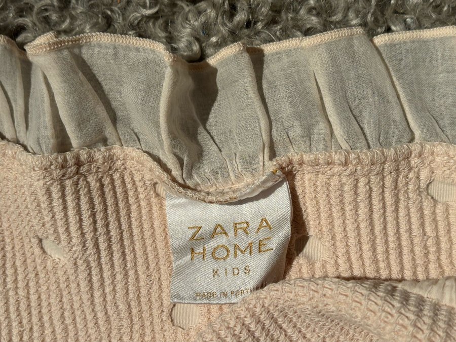 Zara Home ljusrosa överkast