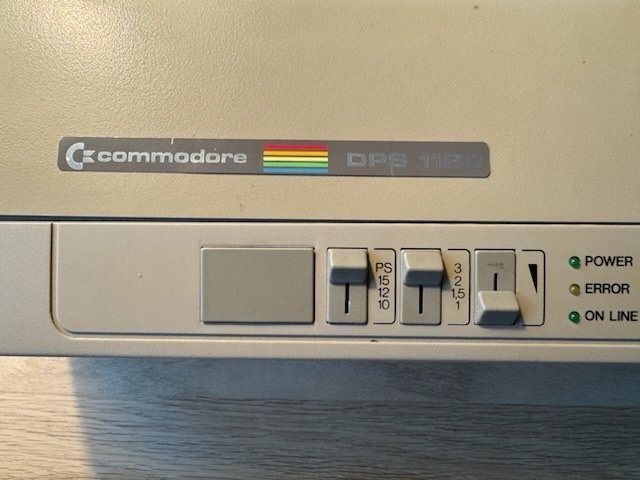 Commodore DPS 1120 type hjul printer