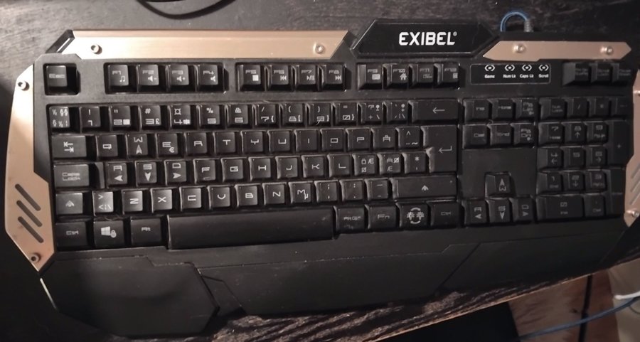 Exibel Gaming Keyboard