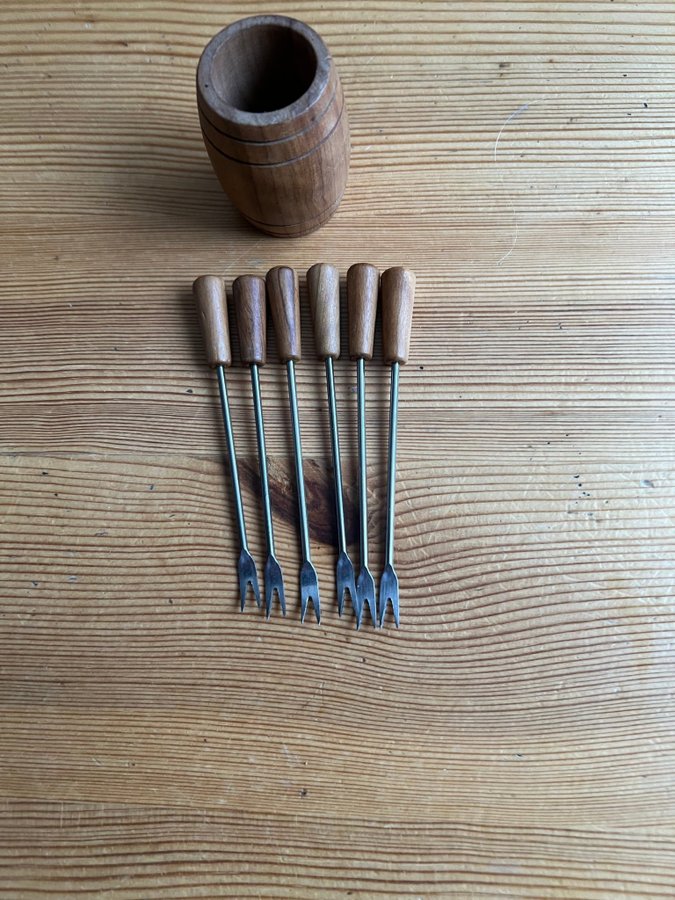 VINTAGE LOCKASK I TEAK