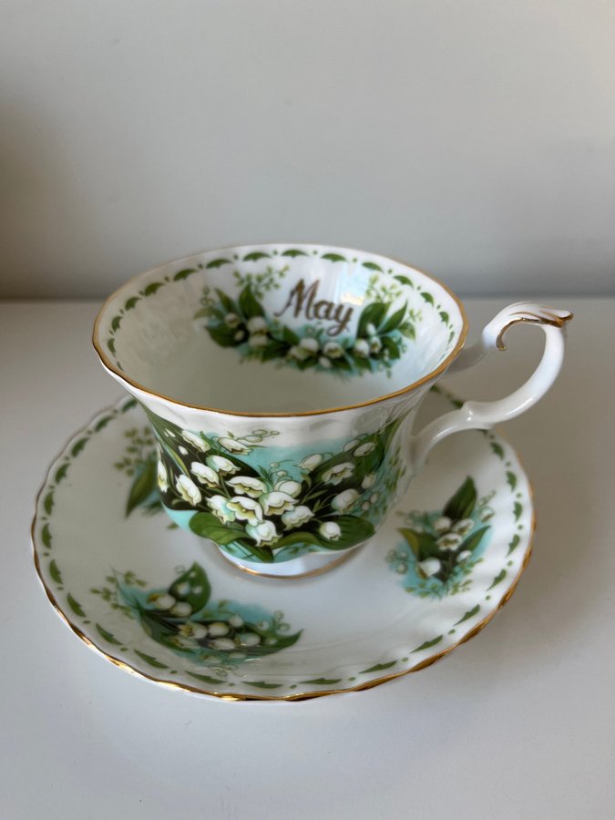 Royal Albert May månadsservis Kaffekopp