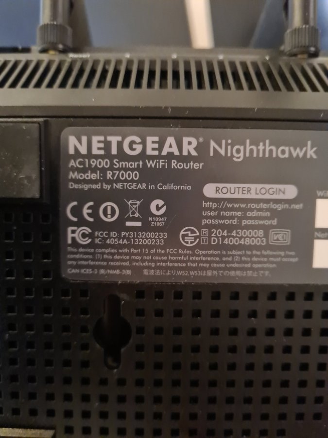 Gaming Router Netgear Nighthawk R7000