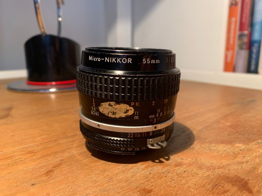 Nikon Micro-Nikkor 55mm 1:1,2