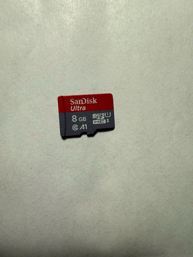 Sandisk Ultra 8GB Micro SD-kort