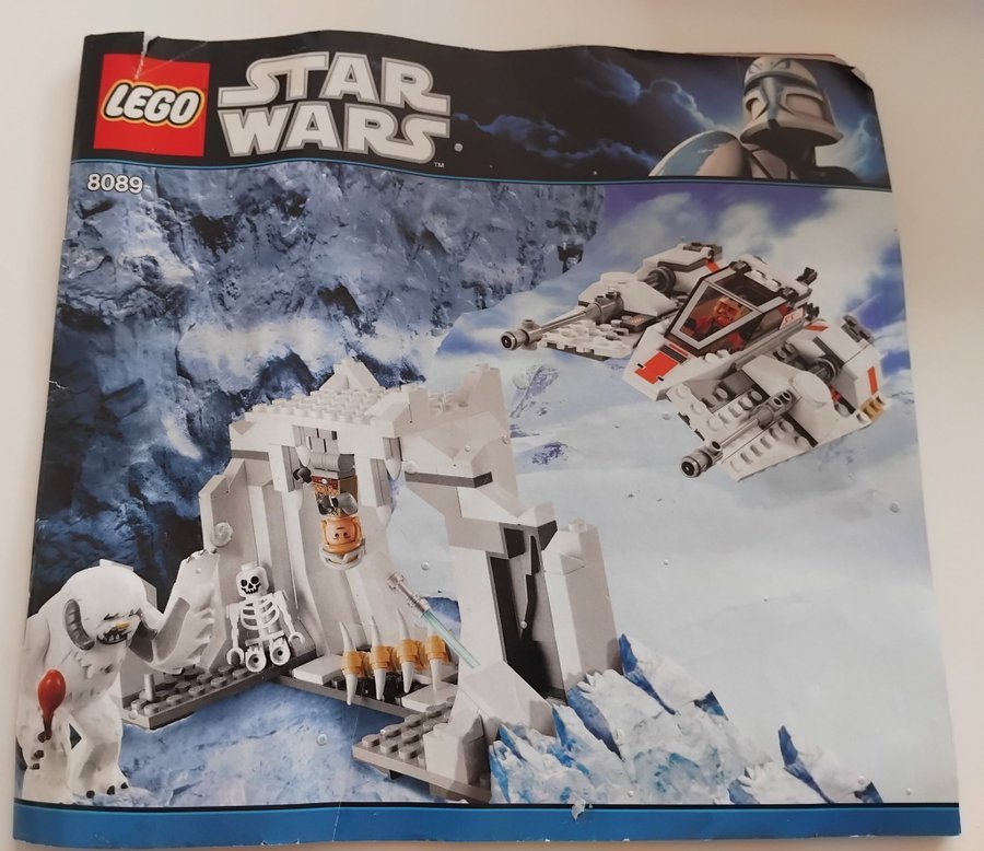 Lego Star Wars 8089 - Hoth Wampa Cave KOMPLETT