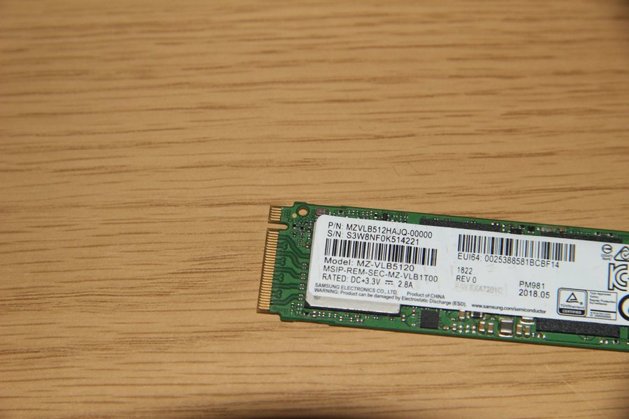 SSD hårddisk SAMSUNG 512 GB M.2 - hard drive