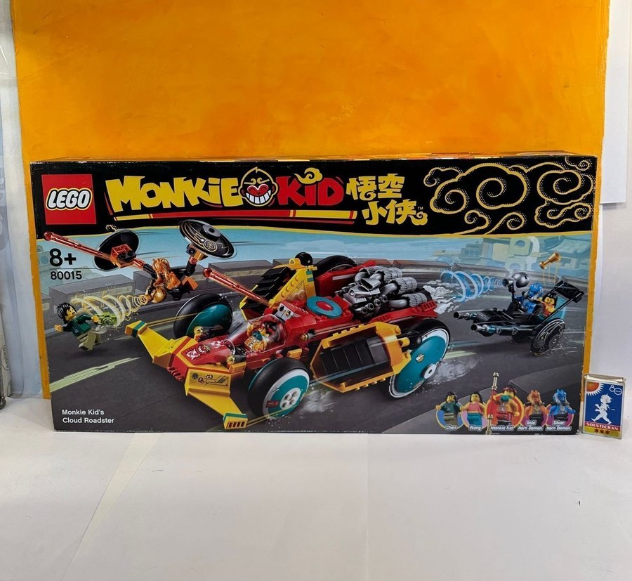 LEGO 80015 Monkie Kid Monkie Kids™ Moln Roadster 659 delar