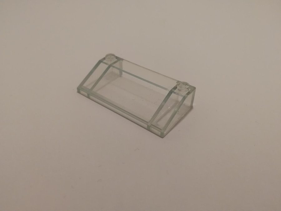 Lego - transparent - ruta - tak - 6x3x1 - part 3939 - trans clear