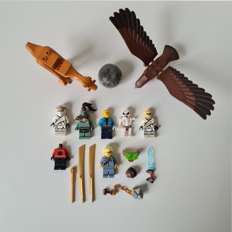 Lego figurer och tillbehör- sagan om ringen- star wars- Ninjago mm