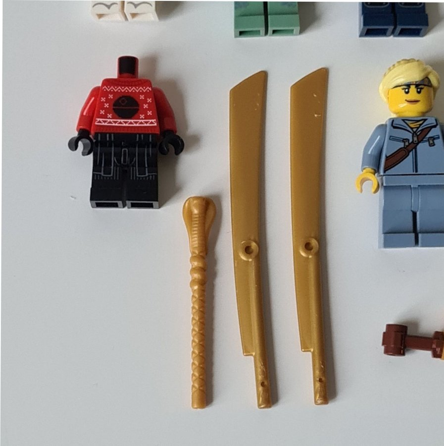 Lego figurer och tillbehör- sagan om ringen- star wars- Ninjago mm