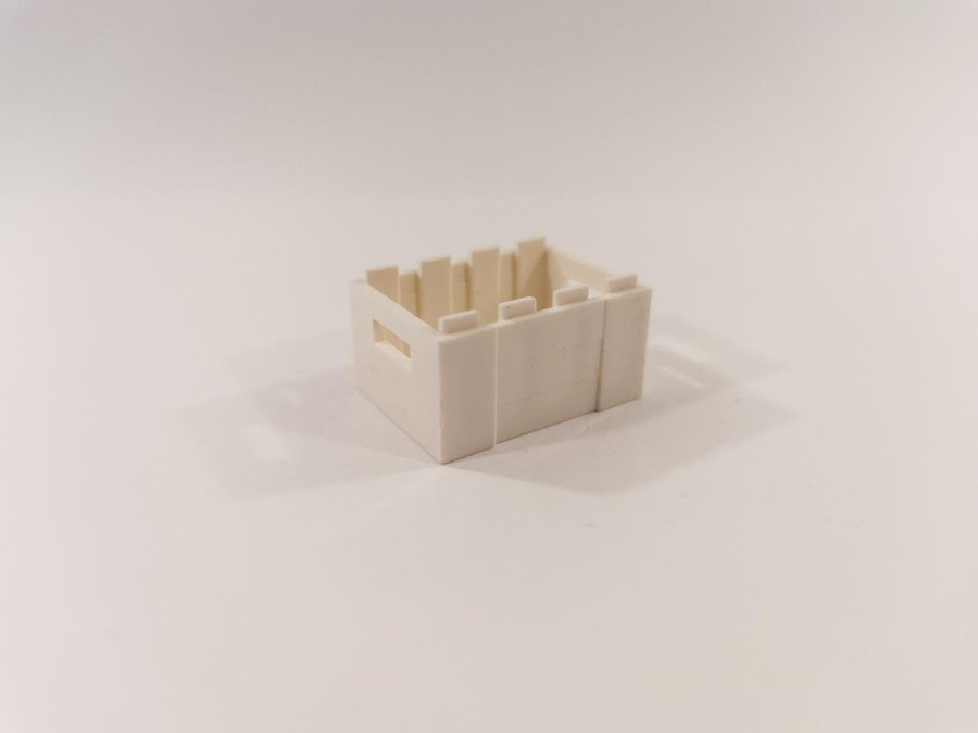 Lego - låda - 3x4x1 2/3 - part 30150 - vit