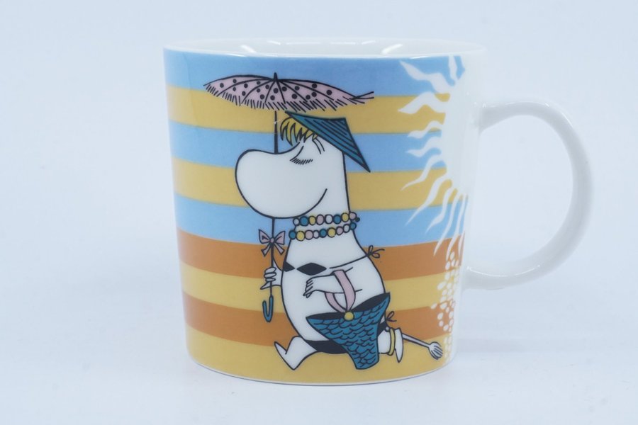 Muminmugg Strandliv / Moomin Mug On the Beach [B]