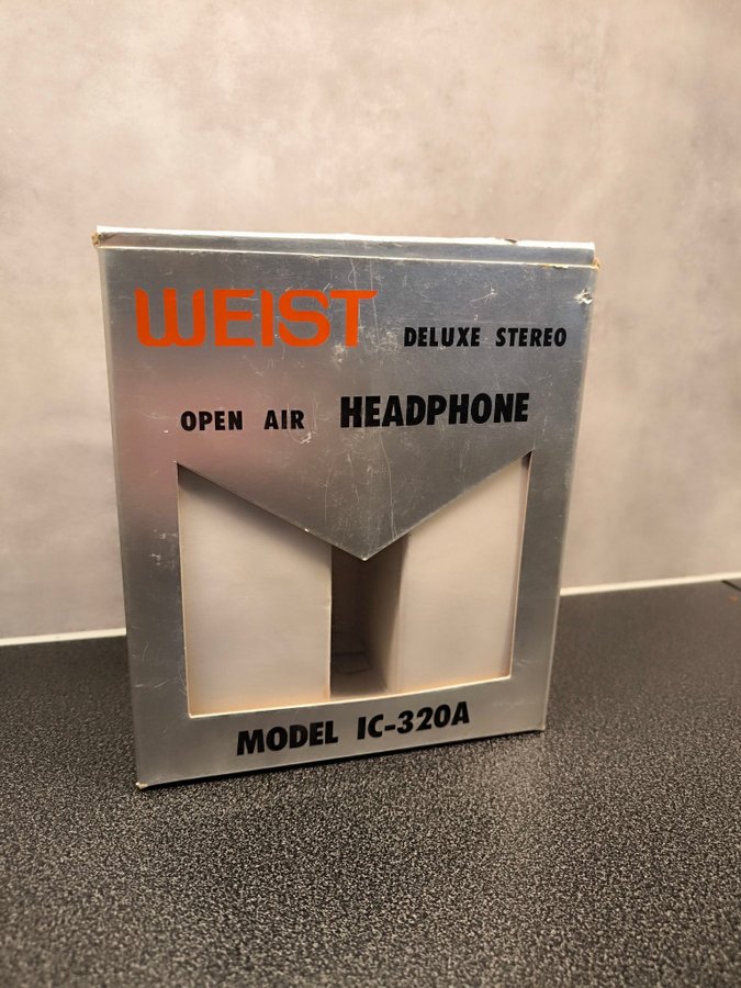 Weist IC-320A Deluxe Open Air Stereo Headphone