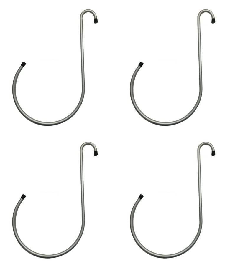 4 Pack Balcony Flower Pot Hooks stainles steel