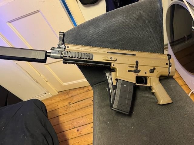 Electric Rifle Aeg scarH Tan