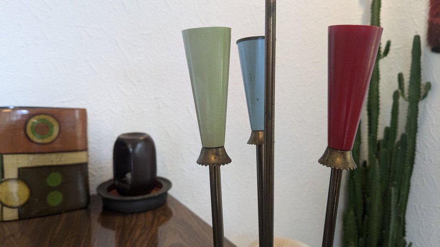 Stilnovo Table Lamp, Italy, 1950s Brass