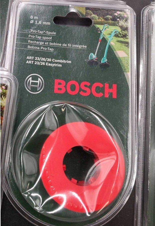 Trådkassett BOSCH | Trimmertråd för grästrimmer Easytrim  Combitrim