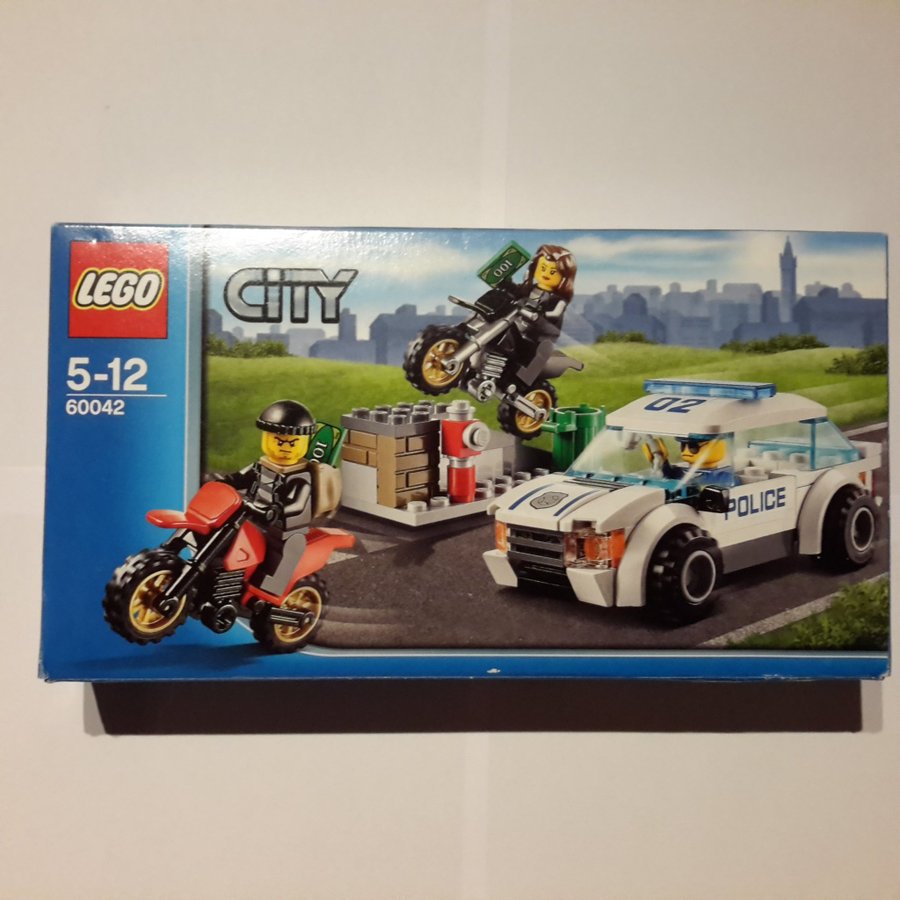 Lego City 60042 Polisjakt oöppnad