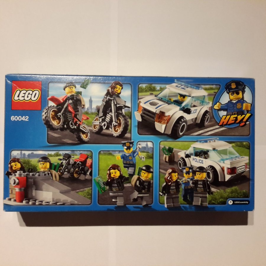 Lego City 60042 Polisjakt oöppnad